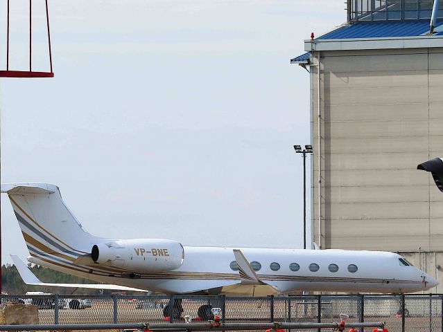 Gulfstream Aerospace Gulfstream V (VP-BNE) - I took this picture on Mar 10, 2019.