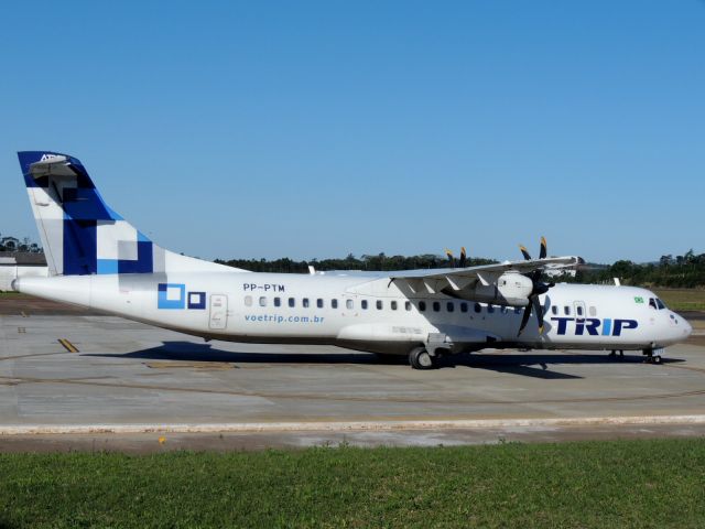 — — - PP-PTM - TRIP Linhas Aereas ATR ATR-72-500 (ATR-72-212A) (cn 798) Criciúma - Forquilhinha (CCM / SBCM), Brazil