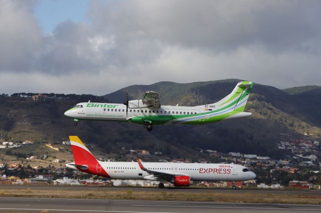 Aerospatiale ATR-72-600 (EC-NVC) - Tenerife Nortebr /9 feb.  2024