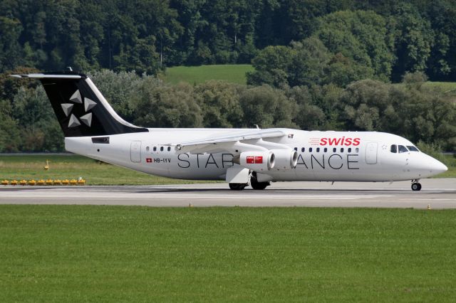 Avro RJ-100 Avroliner (HB-IYV) - "Star Alliance" livery