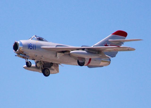 MIKOYAN MiG-17 (N217SH) - At Barksdale Air Force Base. 