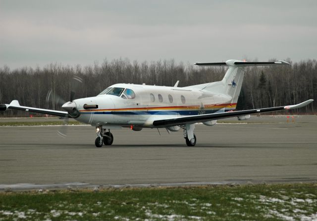 Pilatus PC-12 (C-GMPV) - Pilatus PC-12/47E arriving from Iqaluit Airport (CYFB/YFB) on December 12, 2018