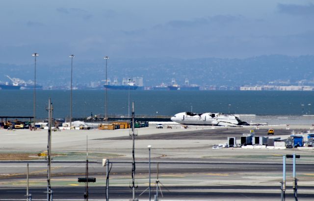 Boeing 777-200 (HL7742) - Asiana Airlines Flight 214 at SFO airport on August 5, 2013.