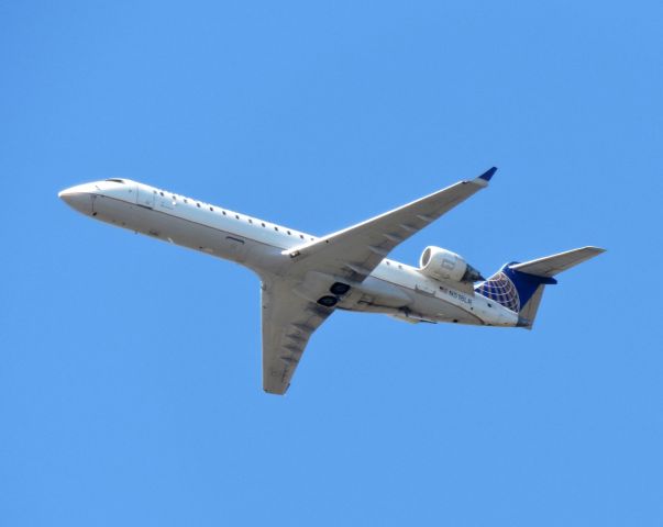 Canadair Regional Jet CRJ-700 (N518LR) - Just after take off, fall 2019.