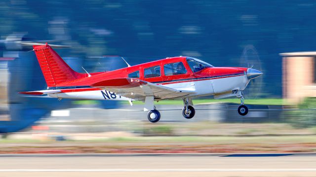 Piper Cherokee Arrow (N8798E) - Piper PA-28R-200 Cherokee Arrow at Santa Maria Public Airport.