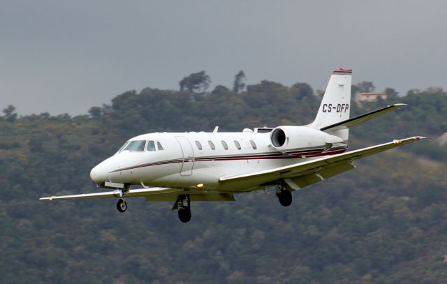 Cessna Citation Excel/XLS (CS-DFP) - Landing to Cannes airport , 15 5 2013