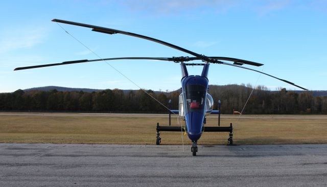 KAMAN K-Max (N43HX) - A 2001 model Helicopter Express Kaman K-1200 K-MAX on the ramp at Anniston Regional Airport, AL - November 25, 2021.