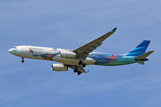 Airbus A330-300 (PK-GPZ) - "The Beauty of Kembara Angkasa" livery