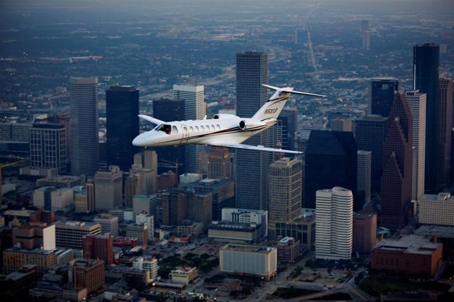 Cessna Citation CJ3 (N53SF) - Houston Downtown