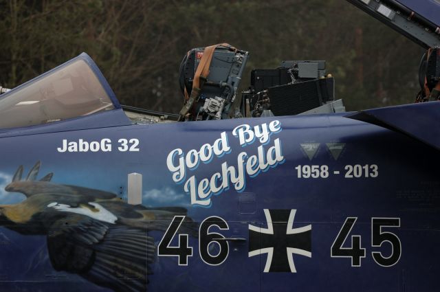 PANAVIA Tornado (4645) - Close Up German Tornado. Spezial Paint "Good by Lechfeld 2013"