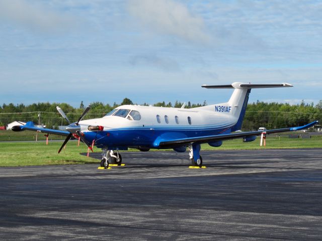 Pilatus PC-12 (N391AF) - A very successful aircraft in the USA.