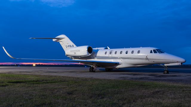 Cessna Citation X (C-FOLO)