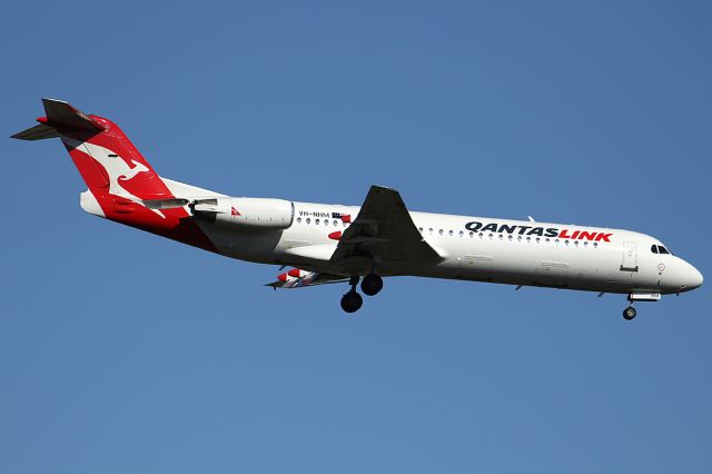 Fokker 100 (VH-NHM) - on 23 November 2017