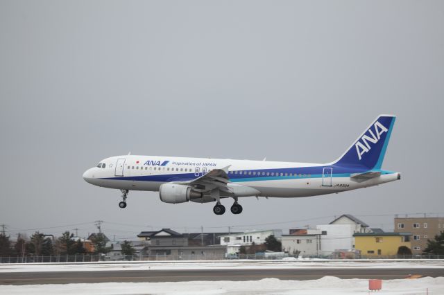 Airbus A320 (JA8304) - 20 February 2016:HND-HKD.