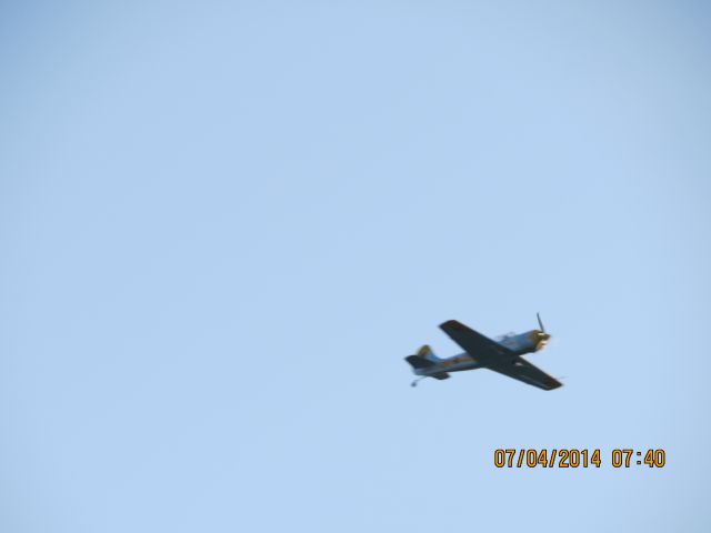 — — - Duck Creek at Grand Lake Oklahoma small airshow before the biggest fireworks show in the Midwest.