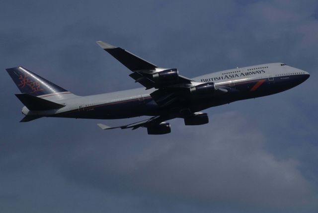 Boeing 747-400 (G-CIVE) - Departure at Narita Intl Airport Rwy16R on 1998/10/03