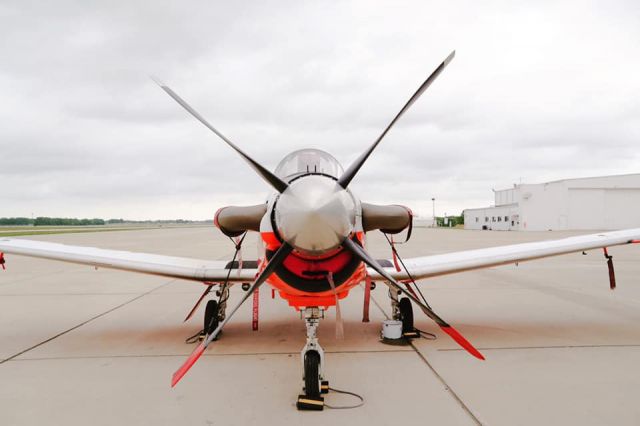 North American T-6 Texan — - T-6 from Corpus Christi Naval Base paid Easterwood Airport a visit!