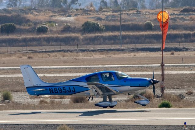 Cirrus SR22 Turbo (N895JJ) - Cirrus SR22T at Livermore Municipal Airport. December 2020