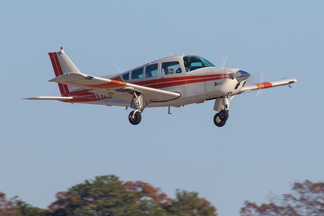 Beechcraft Sierra (N18959) - This Beech C24R was on final approach at Atlanta's PDK airport when I shot this photo. I thought the clarity of the image was exceptional, so I wanted to share it. I shot this photo with Canon's 600mm lens with a fairly slow shutter (for aviation) at 1/320 second F13 and an ISO of 160. POSITIVE VOTES AND COMMENTS ARE ALWAYS APPRECIATED...! Questions about this photo can be sent to Info@FlewShots.com