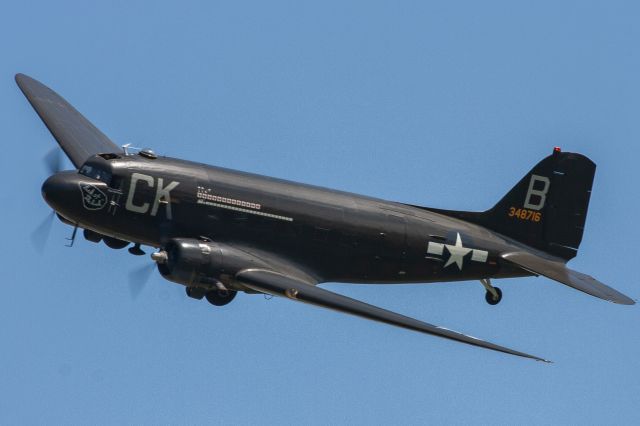 Douglas DC-3 (N836M) - American Airpower Museum's 1943 Douglas C-47 Skytrain "Luck Of The Irish" at the 2019 Greatest Show on Turf in Geneseo, NY