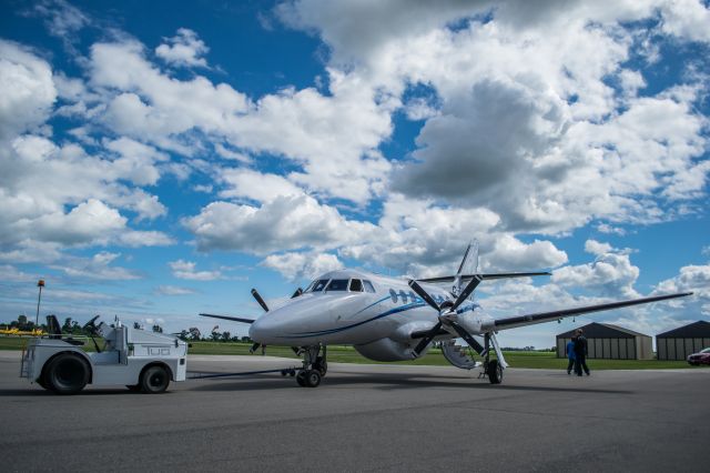 British Aerospace Jetstream 31 (C-FREQ) - C-FREQ, a British Aerospace Jetstream 31 parked at CYCK.