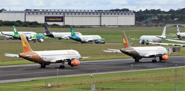 Airbus A320 (SX-ORG) - orange2fly a320-232 sx-org,sx-kat arriving in shannon from athens 1/7/20.