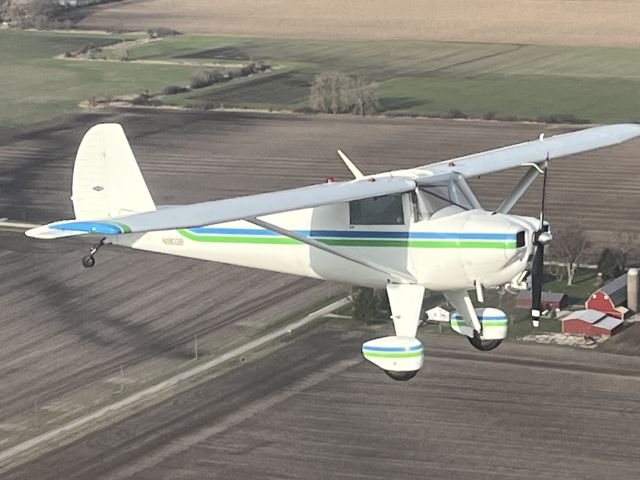 TEMCO Silvaire (N1802B) - Flying to some breakfast! 