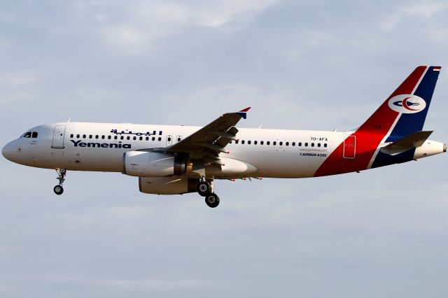 Airbus A320 (7O-AFA)