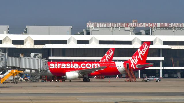 Airbus A320 (HS-ABM) - Thai AirAsia Airbus A320-216 HS-ABM in Bangkok Don Mueang 