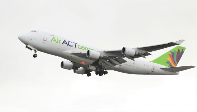 Boeing 747-400 (TC-ACR) - AirAct cargo b747-428f(er) tc-acr dep shannon for jfk 8/11/20.