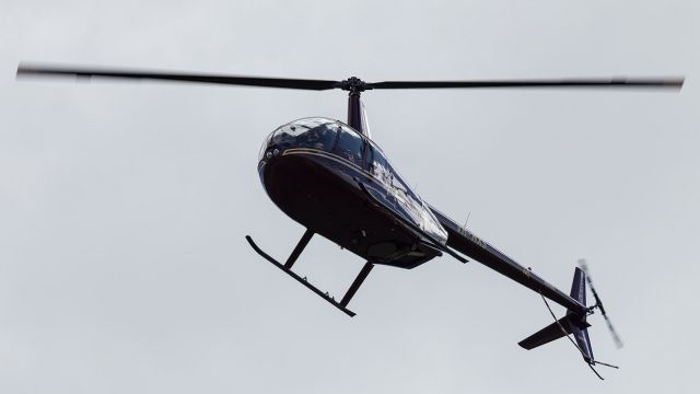 Robinson R-44 (VH-HXS) - Robinson R44, approaches YBTL.