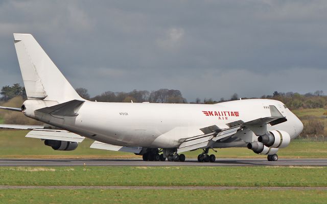 Boeing 747-400 (N701CK) - kalitta air b747-4 n701ck landing at shannon 15/4/18.