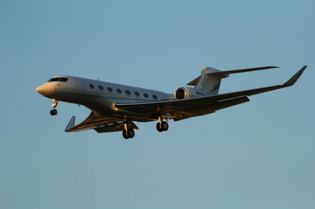 Gulfstream Aerospace Gulfstream V (N666KQ) - Landing in Sav