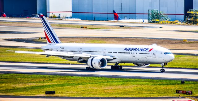 BOEING 777-300ER (F-GZNI) - Air France after touchdown from Charles de gaul!