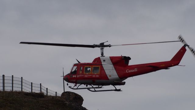 C-FDOF — - From the Canada Coast Guard - Fisheries and Oceans. A Bell 212, part of Operation Nanook 2014. CG302