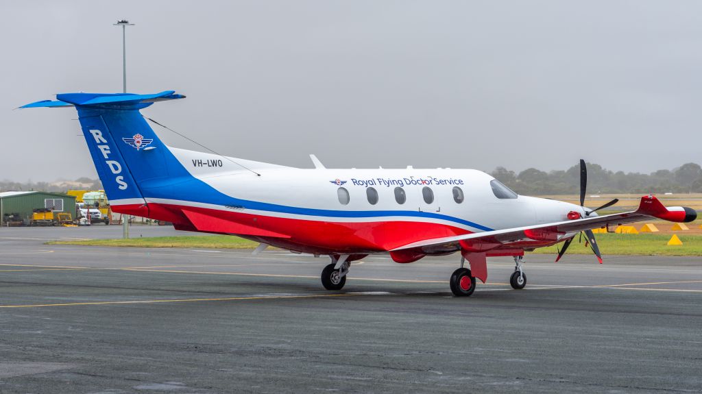 Pilatus PC-12 (VH-LWO)