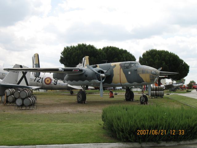 — — - North American B-25 Mitchell