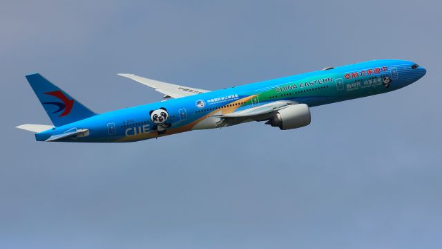 BOEING 777-300 (B-2002) - China International Import Expo c/s.