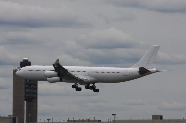 Airbus A340-300 (9H-SUN) - This Hi Fly Malta A340 has been operating for Azores Airlines to Boston Logan. 