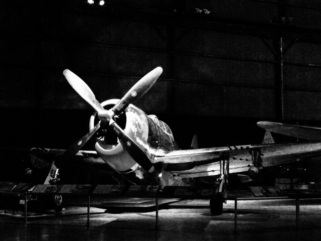 REPUBLIC Thunderbolt (43-3287) - P-47 Thunderbolt on display at the National Museum of the United States Air Force.