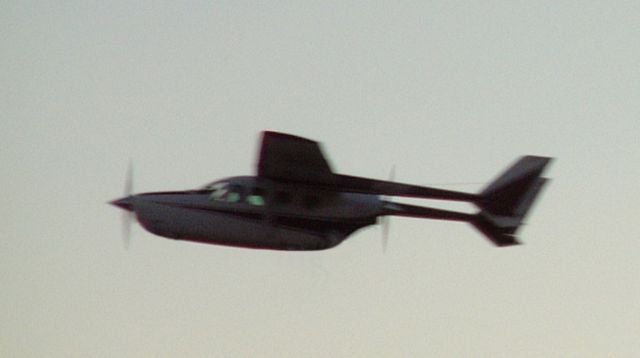 Cessna T337G Pressurized Skymaster (N326) - Sunset departure