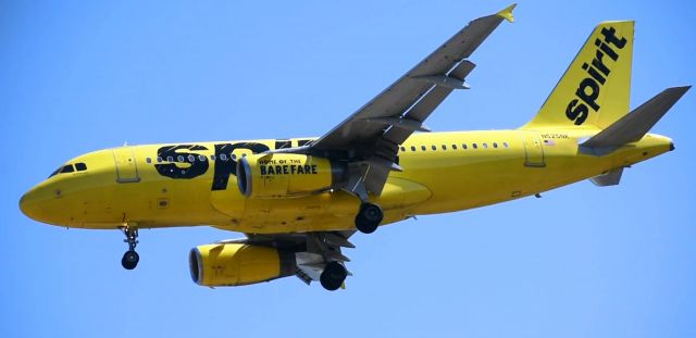 Airbus A319 (N525NK) - Spirit Flight NKS 426 a A319 from Orlando (MCO) to Myrtle Beach (MYR) just crossing outer marker at 12:07 PM on 3/7/2020.