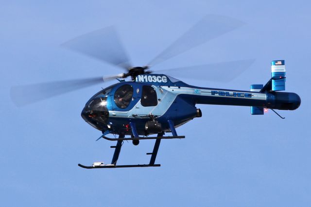 N103CG — - City of Burbank Police - MD HELICOPTERS INC 500N (S/N: LN102; Registration: N103CG) It appears to be the first photo of this aircraft in this database. 