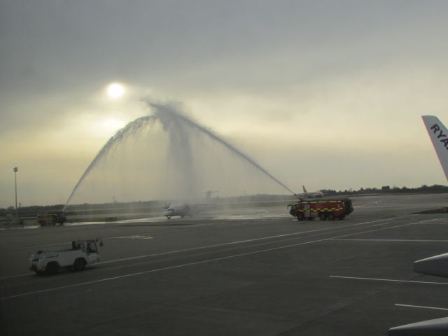 — — - Water Cannon Salute