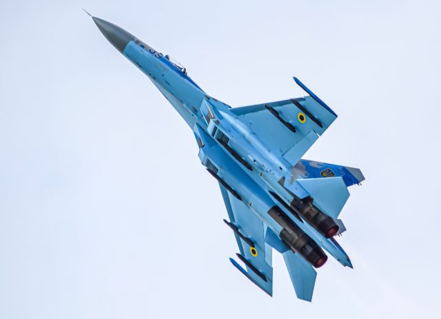 Sukhoi Su-27 Flanker — - RIAT 2019 outstanding show from SU-27 