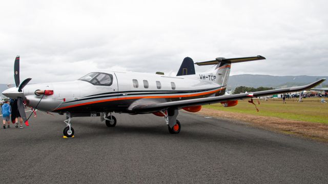 Pilatus PC-12 (VH-TCP) - VH-TCP on display at WOI 2021.