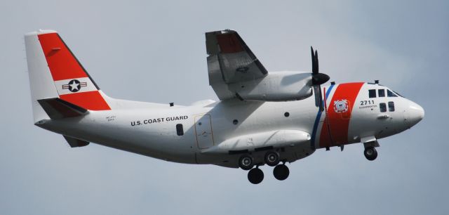ALENIA Spartan (C-27J) (N2711) - Low pass over runway 25L