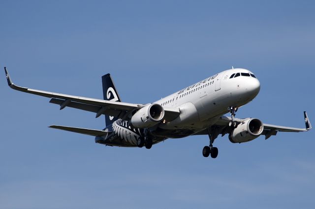 Airbus A320 (ZK-OXK) - on 31 January 2019