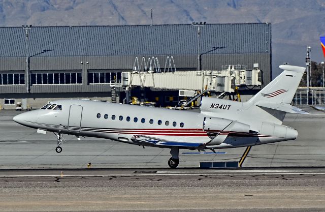 Dassault Falcon 900 (N94UT) - N94UT 2012 DASSAULT  FALCON 900EX s/n 105 - McCarran International Airport (KLAS)br /Las Vegas, Nevadabr /TDelCorobr /January 15, 2014