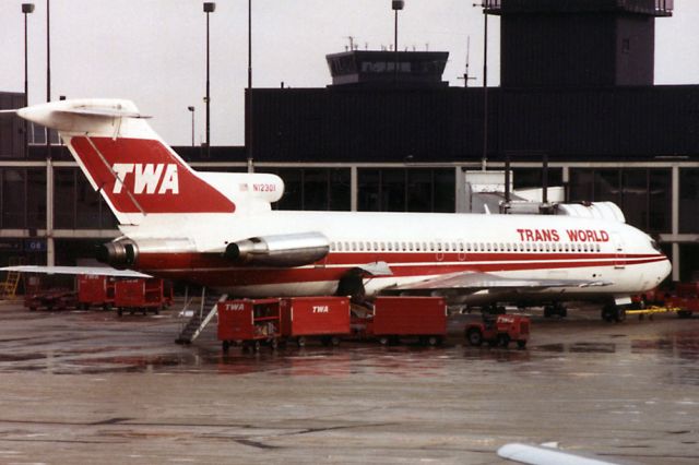 BOEING 727-200 (N12301) - Dec. 31, 1988 - scanned from a print.